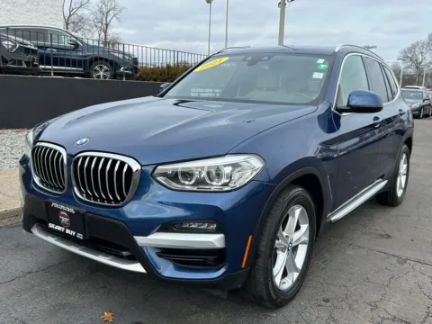 Blue 2021 BMW X3 xDrive30i for sale in Meriden, CT