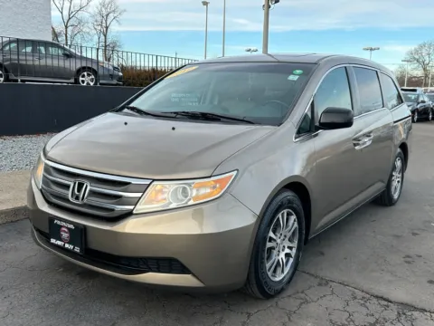 Brown 2012 Honda Odyssey EX-L for sale in Meriden, CT
