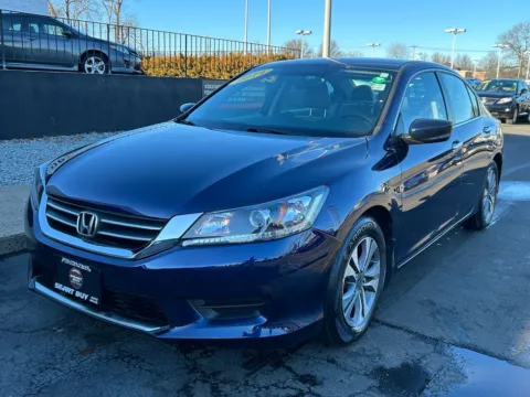 Black 2014 Honda Accord LX for sale in Meriden, CT