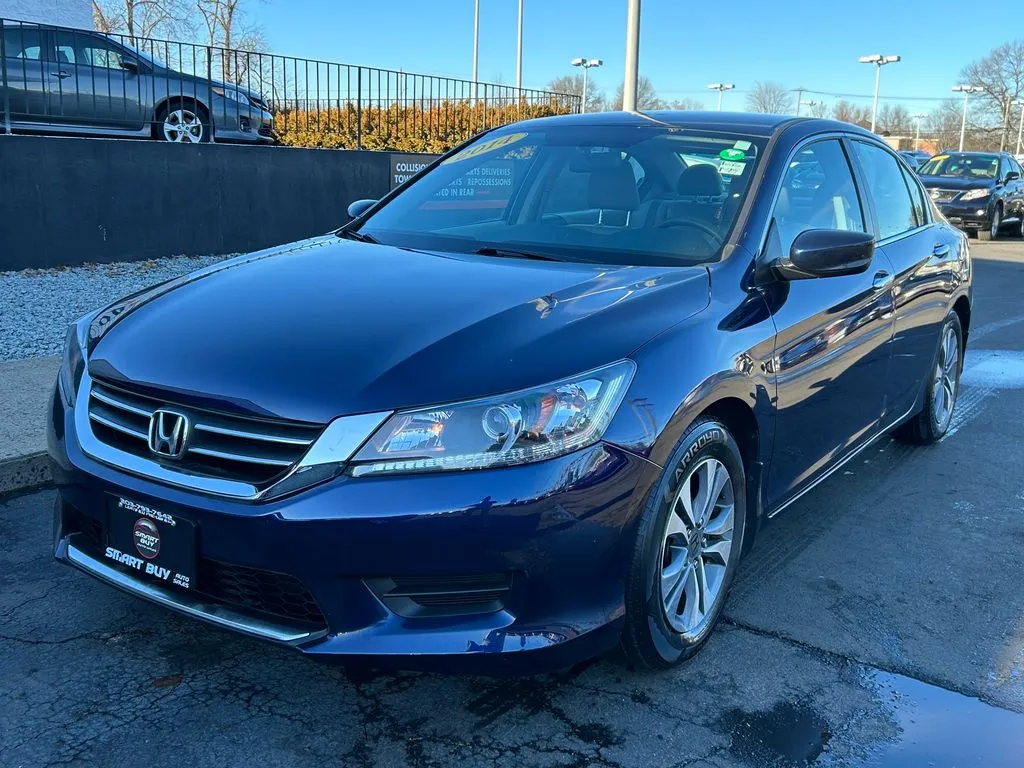 Black 2014 Honda Accord LX for sale in Meriden, CT