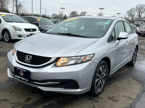 Silver 2013 Honda Civic EX for sale in Meriden, CT
