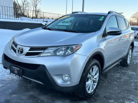 Silver 2013 Toyota RAV4 Limited for sale in Meriden, CT