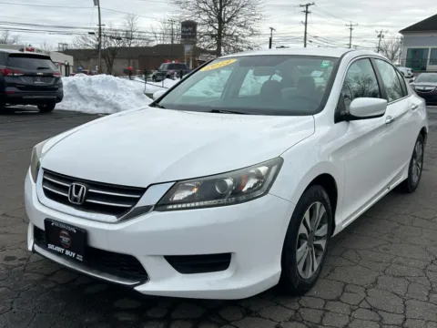 White 2013 Honda Accord LX for sale in Meriden, CT