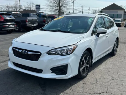 White 2019 Subaru Impreza 2.0i Premium for sale in Meriden, CT
