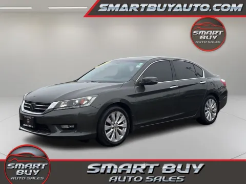 Gray 2014 Honda Accord EX-L for sale in Meriden, CT