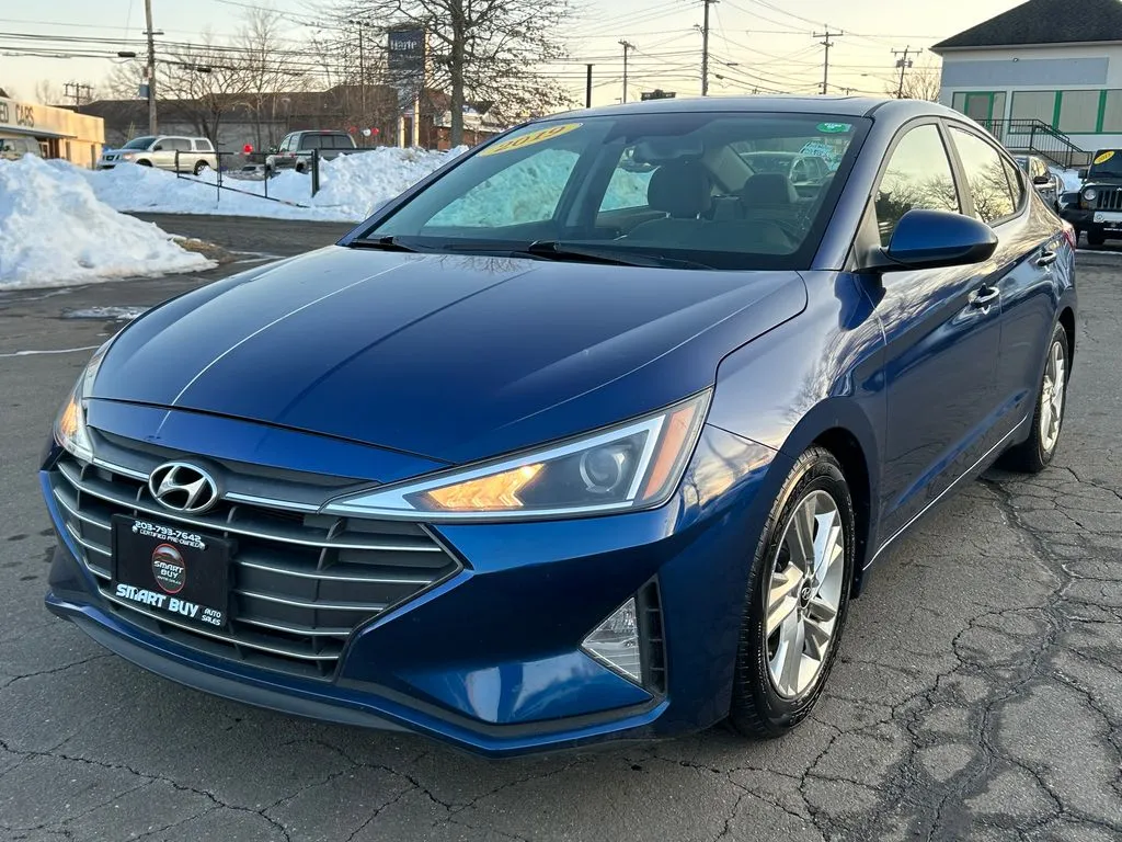 Blue 2019 Hyundai Elantra Value Edition for sale in Meriden, CT