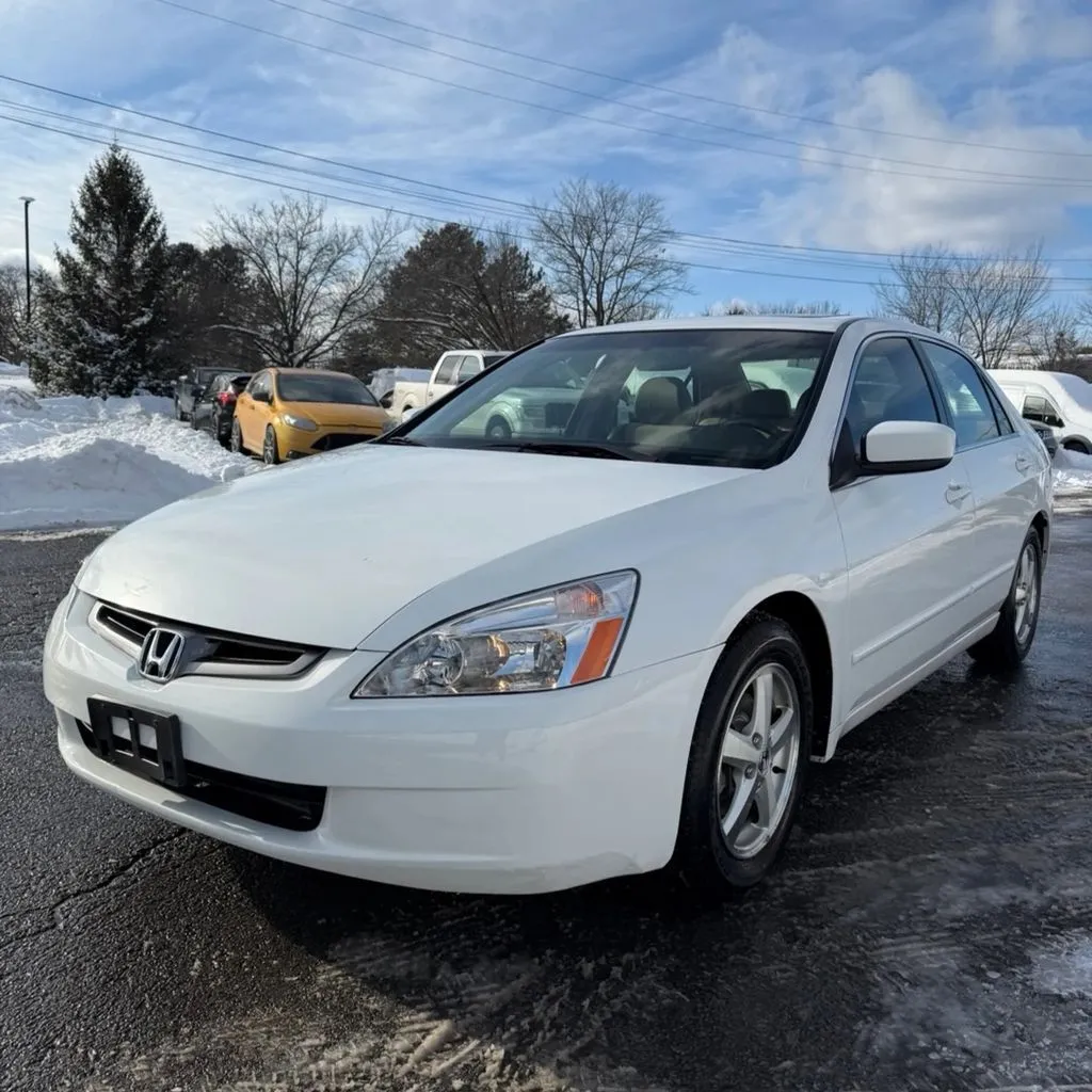 White 2003 Honda Accord EX for sale in Meriden, CT