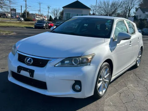 Yellow 2012 Lexus CT 200h for sale in Meriden, CT