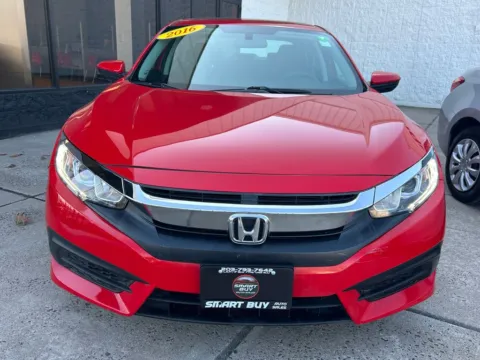 Another view of 2016 Honda Civic EX for sale in Meriden, CT at Smart Buy Auto Sales