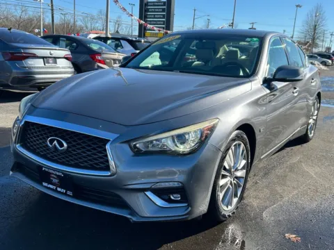 Gray 2018 INFINITI Q50 3.0t LUXE for sale in Meriden, CT
