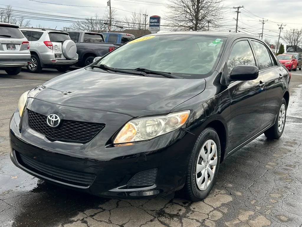 Black 2010 Toyota Corolla LE for sale in Meriden, CT
