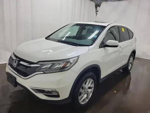 White 2015 Honda CR-V EX for sale in Meriden, CT