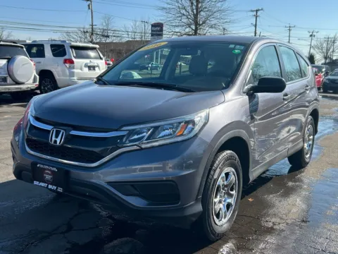 Gray 2016 Honda CR-V LX for sale in Meriden, CT