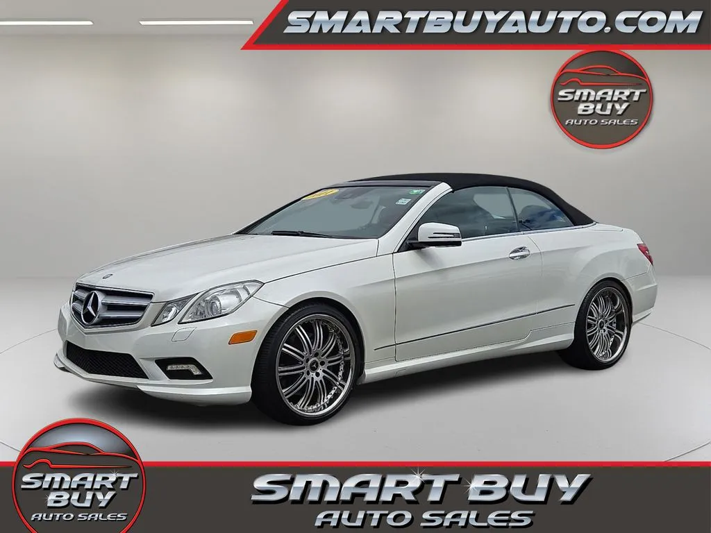 White 2011 Mercedes-Benz E-Class E 550 for sale in Meriden, CT