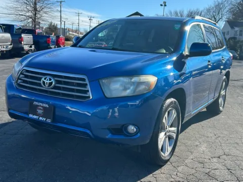 Blue 2008 Toyota Highlander Sport for sale in Meriden, CT