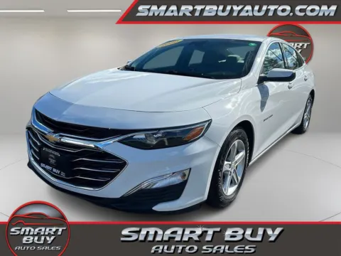 White 2020 Chevrolet Malibu LS for sale in Meriden, CT