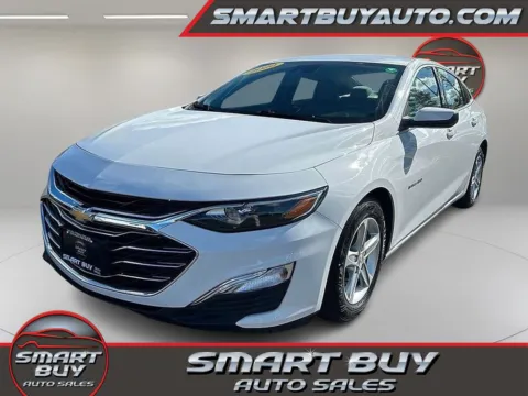 White 2020 Chevrolet Malibu LS for sale in Meriden, CT