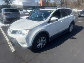 White 2013 Toyota RAV4 Limited for sale in Meriden, CT