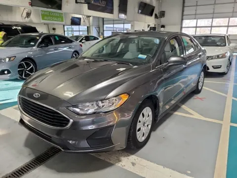 Gray 2020 Ford Fusion S for sale in Meriden, CT