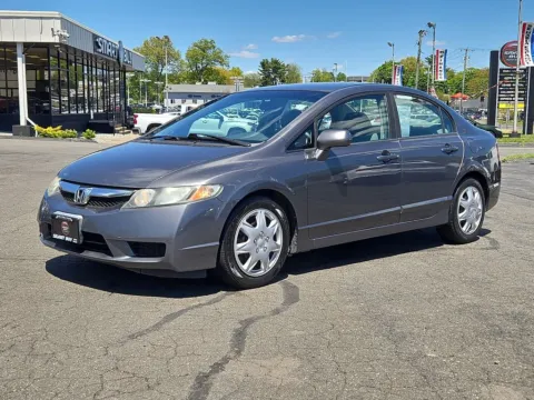 Silver 2009 Honda Civic LX for sale in Meriden, CT