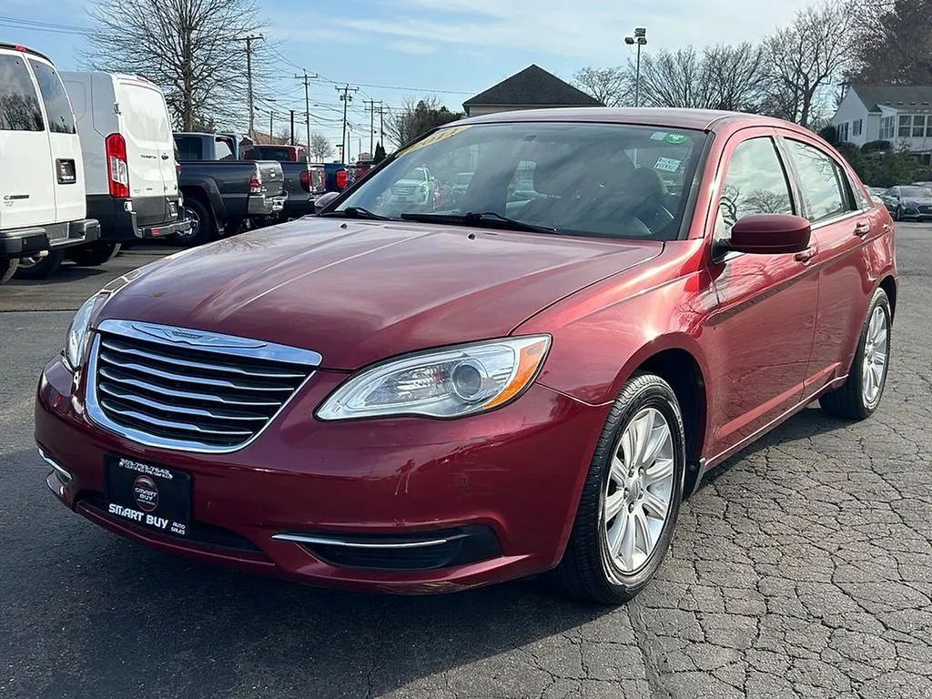 Red 2011 Chrysler 200 Touring for sale in Meriden, CT