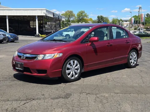 Red 2011 Honda Civic LX for sale in Meriden, CT