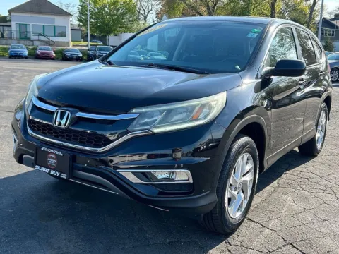 Black 2015 Honda CR-V EX for sale in Meriden, CT