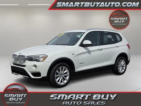 White 2016 BMW X3 xDrive28i for sale in Meriden, CT