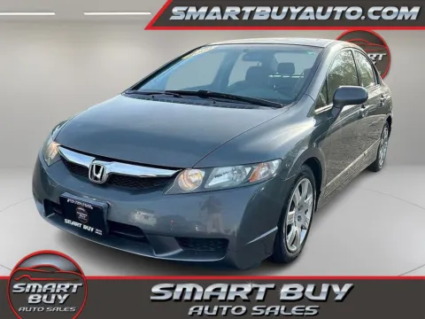 Silver 2009 Honda Civic LX for sale in Meriden, CT