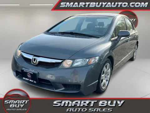 Silver 2009 Honda Civic LX for sale in Meriden, CT