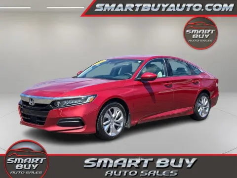 Red 2018 Honda Accord LX for sale in Meriden, CT