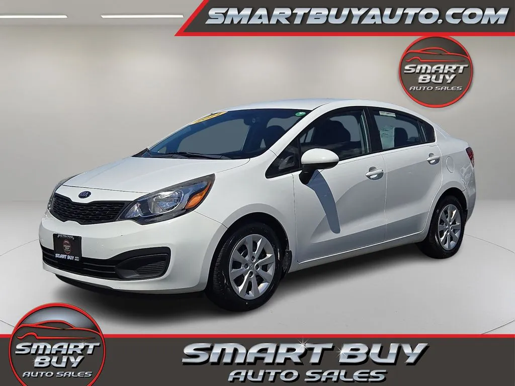 White 2014 Kia Rio LX for sale in Meriden, CT