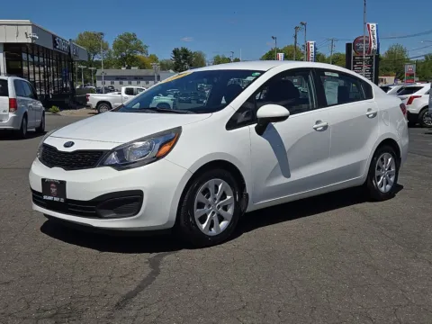 White 2014 Kia Rio LX for sale in Meriden, CT