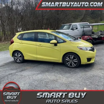 Yellow 2015 Honda Fit LX for sale in Meriden, CT