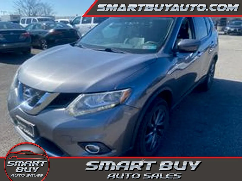 Gray 2016 Nissan Rogue SL for sale in Meriden, CT