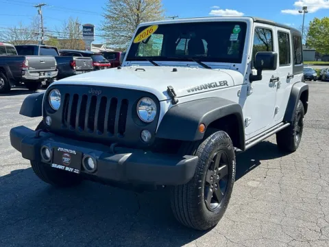 White 2016 Jeep Wrangler for sale in Meriden, CT