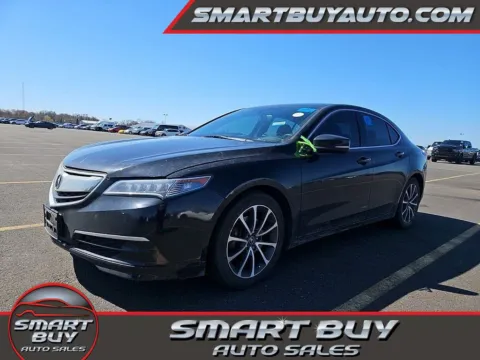 Brown 2015 Acura TLX V6 for sale in Meriden, CT