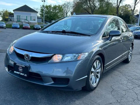 Silver 2009 Honda Civic EX-L for sale in Meriden, CT