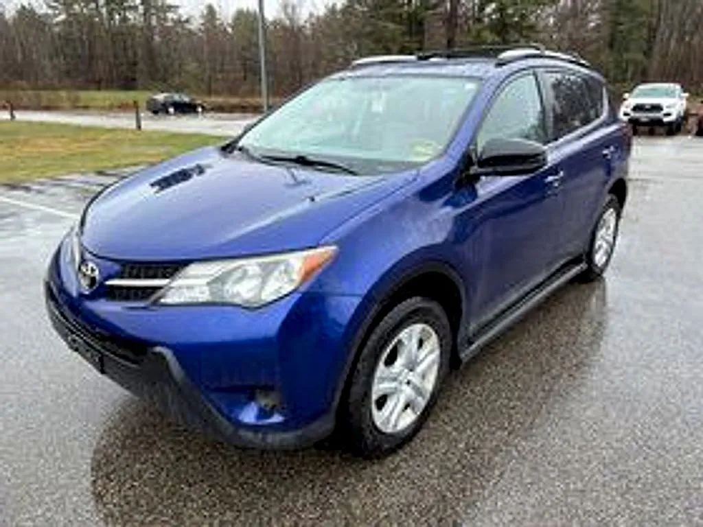 Blue 2015 Toyota RAV4 LE for sale in Meriden, CT