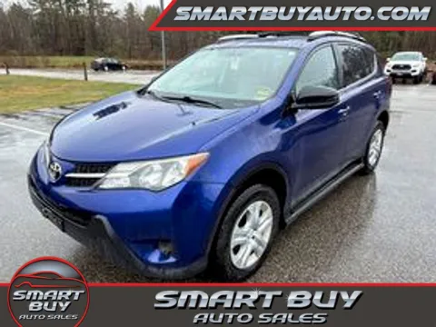 Blue 2015 Toyota RAV4 LE for sale in Meriden, CT
