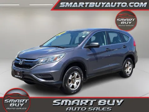 Gray 2016 Honda CR-V LX for sale in Meriden, CT