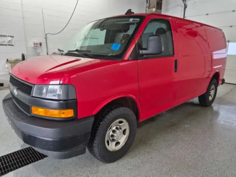 Red 2021 Chevrolet Express 2500 Work Van for sale in Meriden, CT