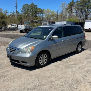 Silver 2010 Honda Odyssey EX-L for sale in Meriden, CT