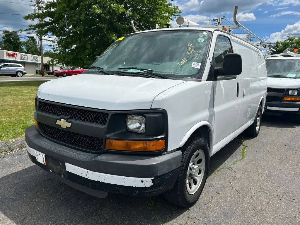 White 2010 Chevrolet Express 1500 Work Van for sale in Meriden, CT