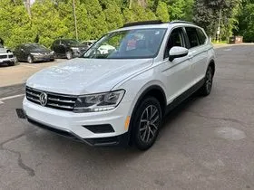 White 2019 Volkswagen Tiguan 2.0T SE for sale in Meriden, CT