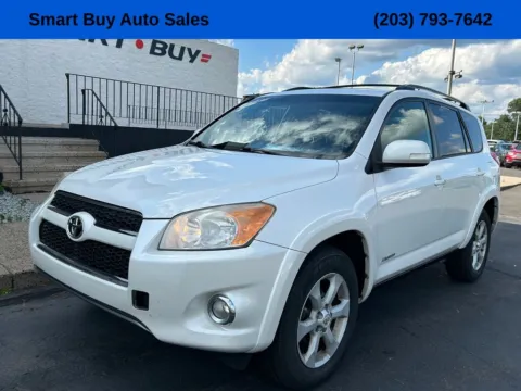 White 2012 Toyota RAV4 Limited for sale in Meriden, CT