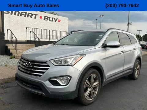 Silver 2013 Hyundai Santa Fe Limited for sale in Meriden, CT