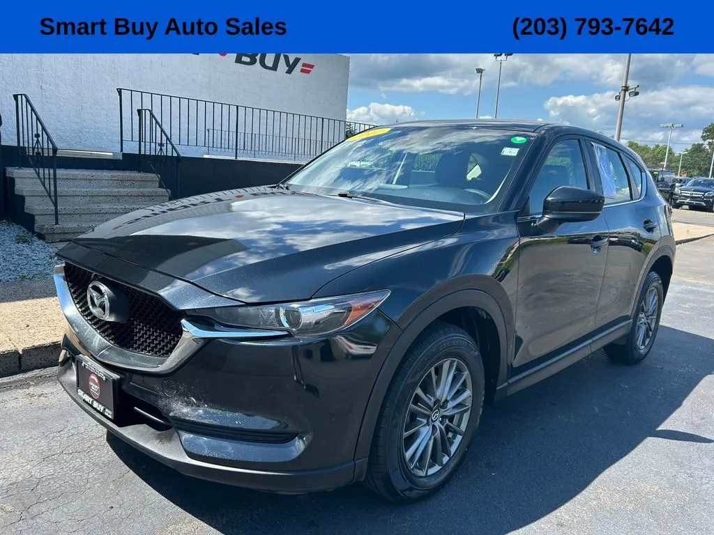 Black 2017 Mazda CX-5 Sport for sale in Meriden, CT