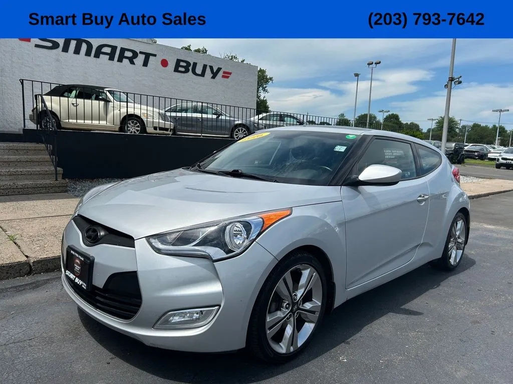 Silver 2016 Hyundai Veloster for sale in Meriden, CT