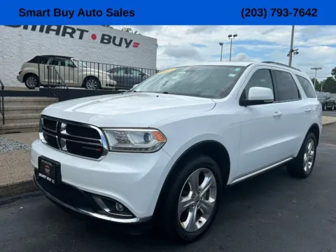 White 2015 Dodge Durango Limited for sale in Meriden, CT